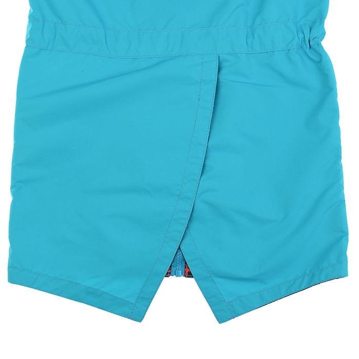 Парка для девочки, рост 110 см (30), цвет бирюзовый ДЛ-0805