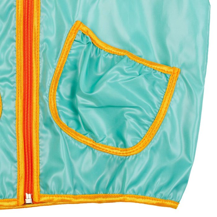 Ветровка для девочки "Дождик", рост 116 см (30), цвет зелёный Д807