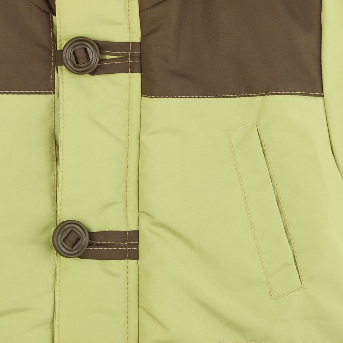 Парка для мальчика, рост 140 см (36), цвет олива ДД-0623