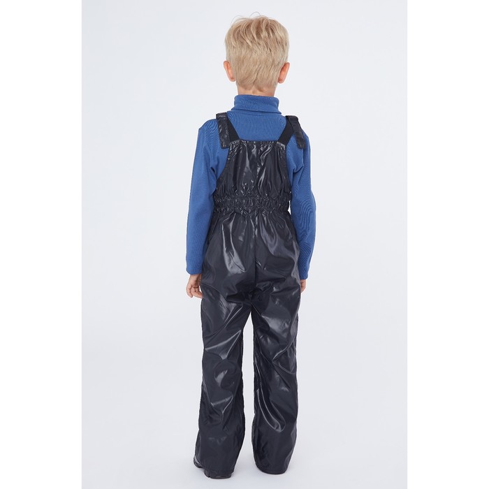 Полукомбинезон для мальчика "ДН", рост 110 см (30), цвет чёрный ДД-0707