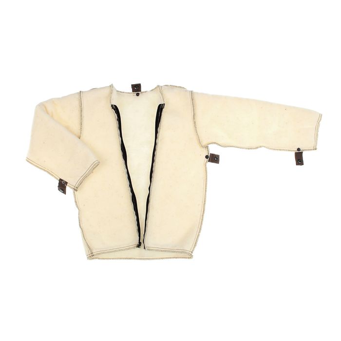 Парка для мальчика, рост 116 см (30), цвет бежевый ДД-0623