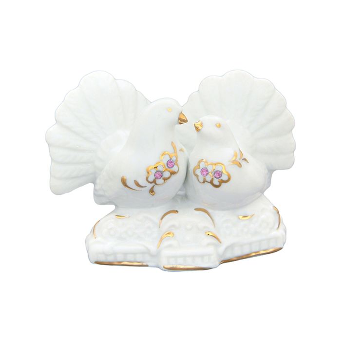 Фигурка декоративная "Голубь и голубка", 11 х 6 х 9 см