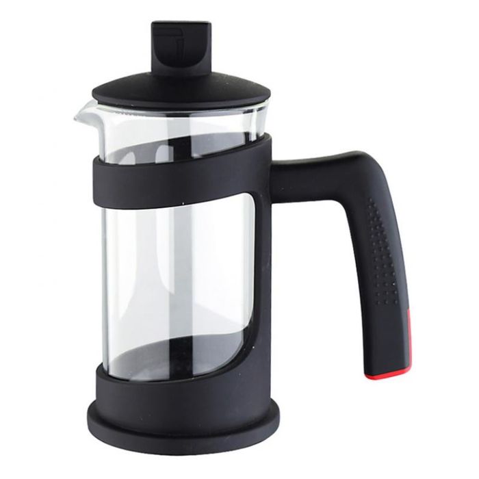 Френч-пресс Bergner 1000 мл, стеклянная колба, пластиковая ручка