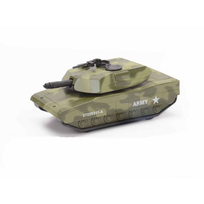 Игрушка военная техника танк М-1 12 см.