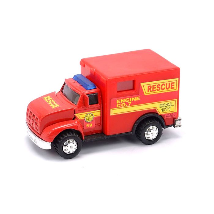 Игрушка пожарная машина 12 см.