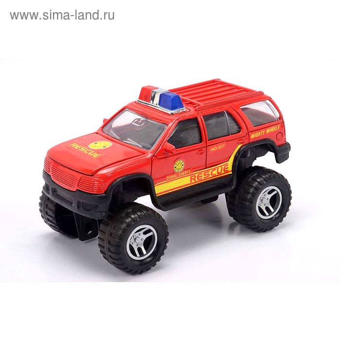 Игрушка пожарный внедорожник 18 см