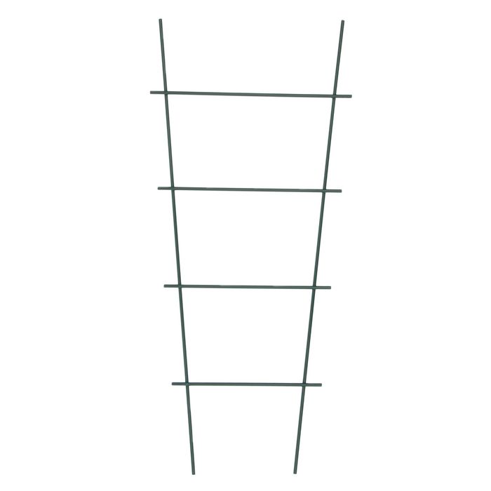 Шпалера, 52 х 23 х 0.3 см, набор 5 шт., металл, зелёная