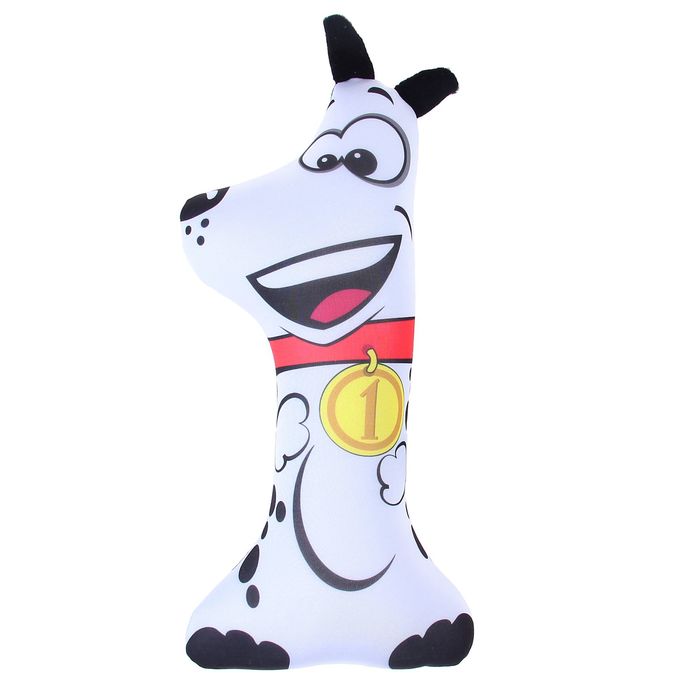 Мягкая игрушка-антистресс "Цифра Один собачка", 32 см