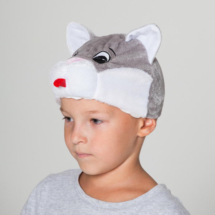 Карнавальная шапка "Кот", р-р 52-57 см