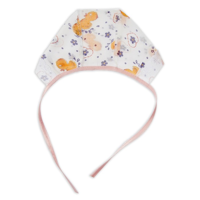 Чепчик с кружевом, размер 36, цвет МИКС 04102-03_М