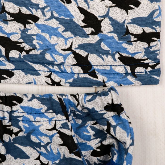 Комплект для мальчика (майка, трусы), рост 68 см, цвет МИКС 09502-10_М