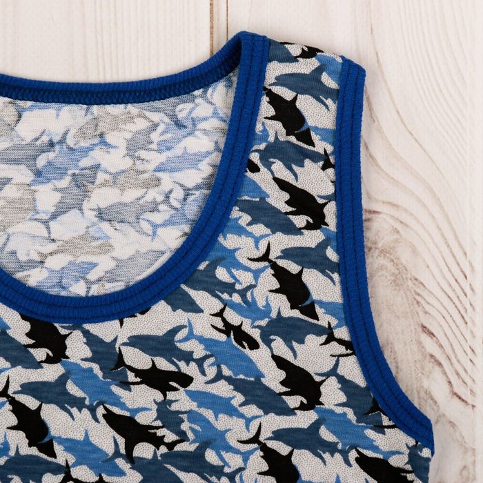 Комплект для мальчика (майка, трусы), рост 74 см, цвет МИКС 09502-10_М