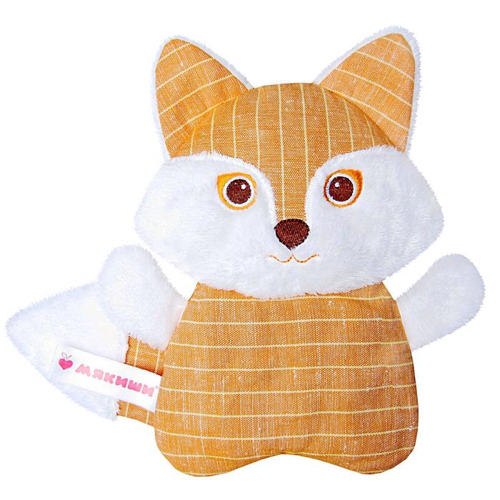 Развивающая мягкая игрушка с вишнёвыми косточками "Доктор Мякиш-Лиса"