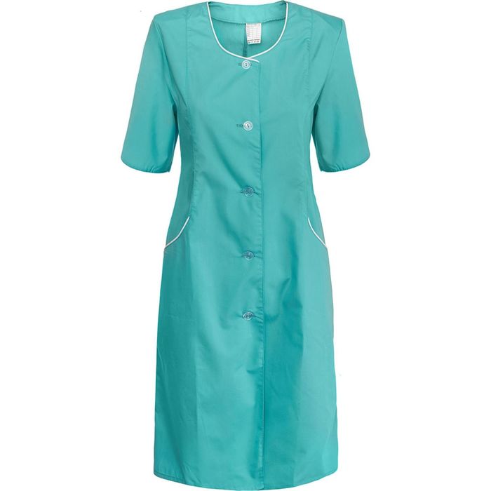 Халат, модель 06, размер 48, рост 158-164 см, цвет бирюзовый