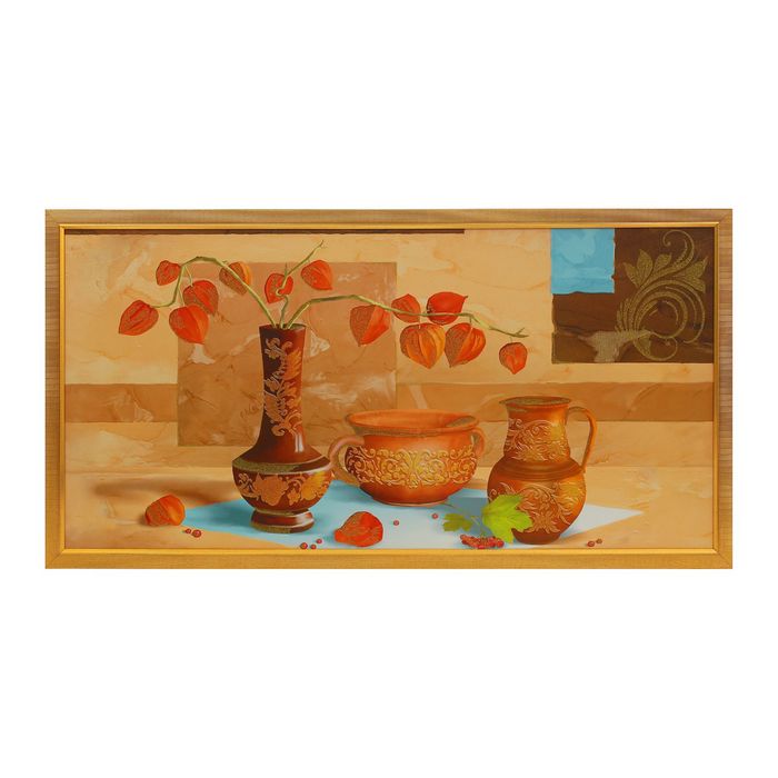 Картина "Физалис в вазе"