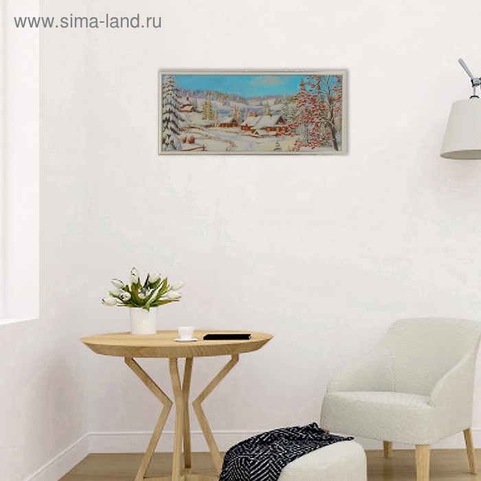 

Картина "Зима" 36х73 см
