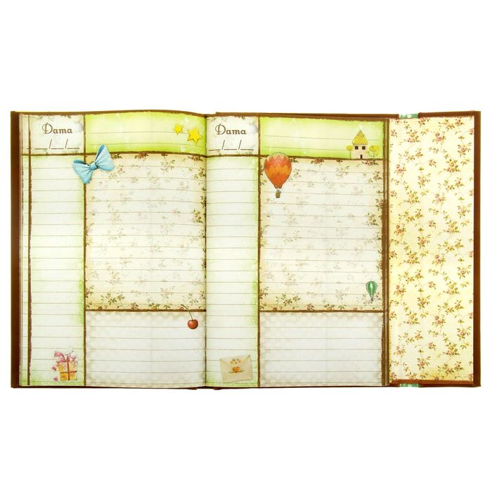 Ежедневник с магнитным клапаном "Мои мечты и мысли", твёрдая обложка, А5, 84 листа