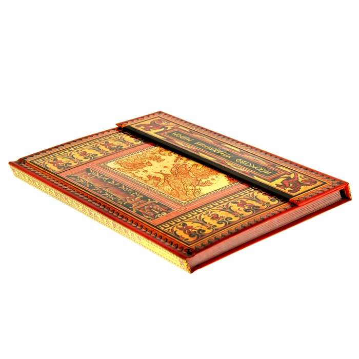 Ежедневник с магнитным клапаном "Искусство управления миром", твёрдая обложка, А5, 84 листа