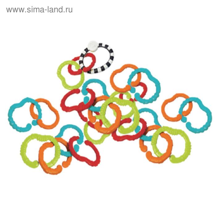   Сима-Ленд Игрушка-цепь «Весёлые колечки», 25 шт