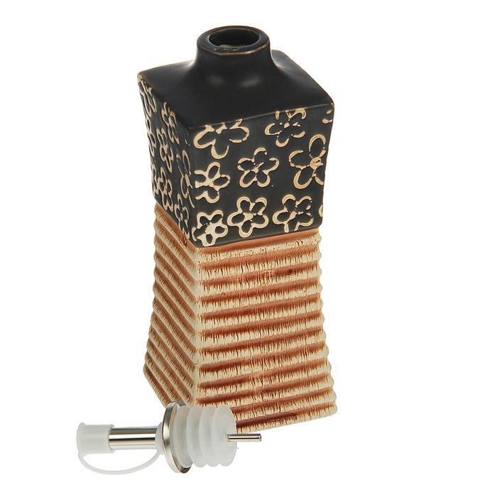 Бутыль для соуса и масла 250 мл "Ромашка" 6,2х6,2х19 см