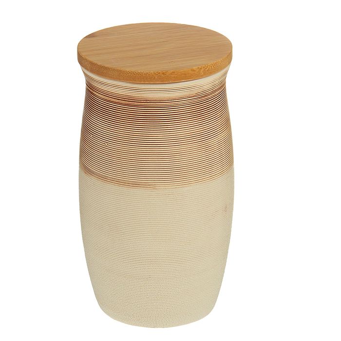 Банка для специй 950 мл "Кофе с молоком" 10х10х18 см