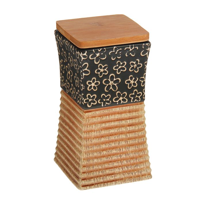 Банка для специй 950 мл "Ромашка" 9,5х9,5х18 см