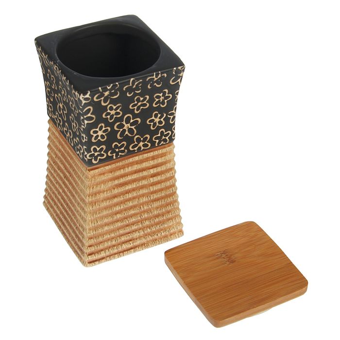 Банка для специй 950 мл "Ромашка" 9,5х9,5х18 см