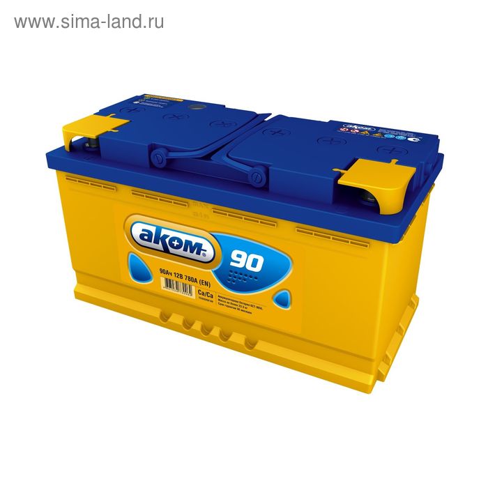 

Аккумуляторная батарея АКОМ 90 А/ч - 6 СТ АПЗ, прямая полярность
