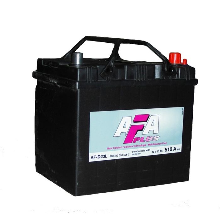 Аккумуляторная батарея AFA AF-D23L, 60 А/ч - 6СТ АПЗ выс., обратная полярность