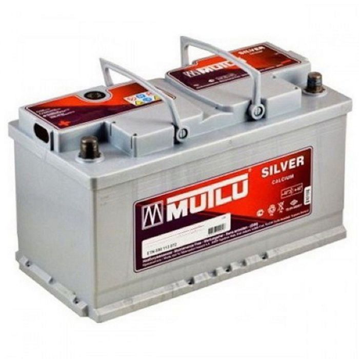 Аккумуляторная батарея Mutlu Кальциум Сильвер 100 А/ч - 6СТ  АПЗ, обратная полярность