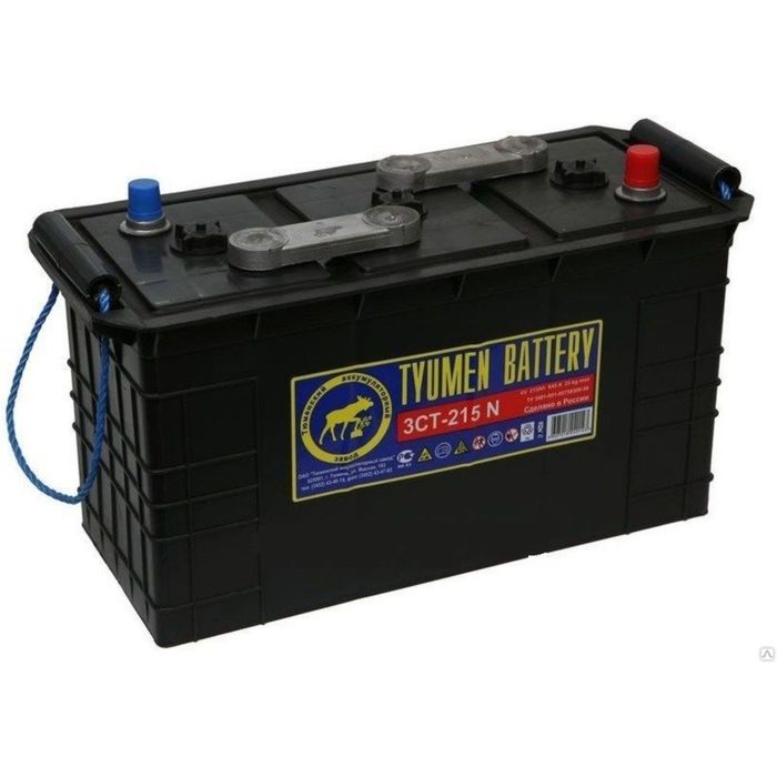 Аккумуляторная батарея TYUMEN BATTERY 215 А/ч - 3СТ ПП ТАЗ