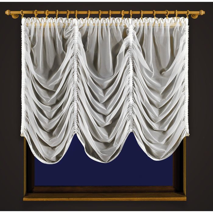 Гардина, размер 250х250 см, белый 55608