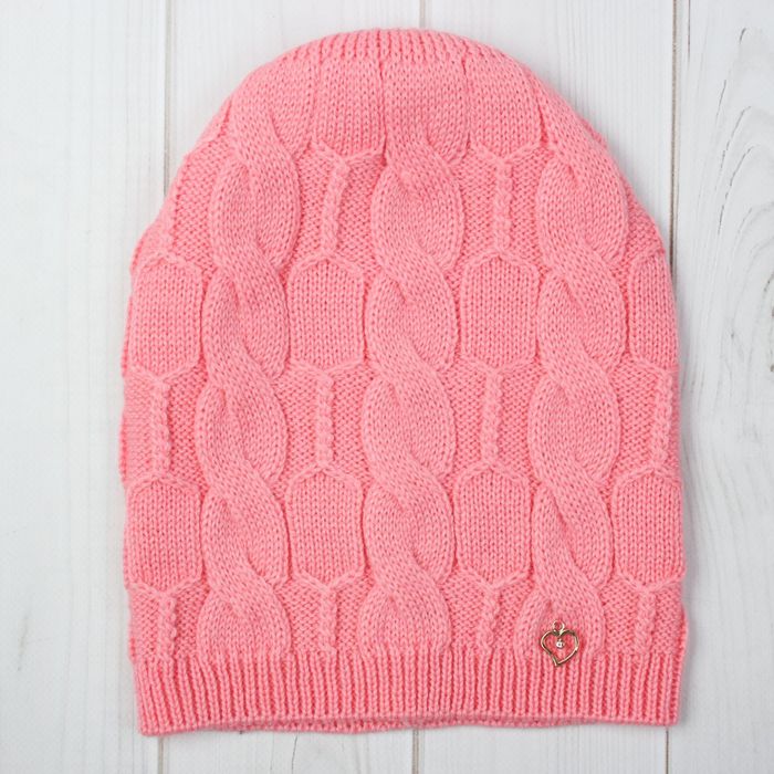 Шапка женская "ГРЕТА", размер 58, цвет розовый 1803731