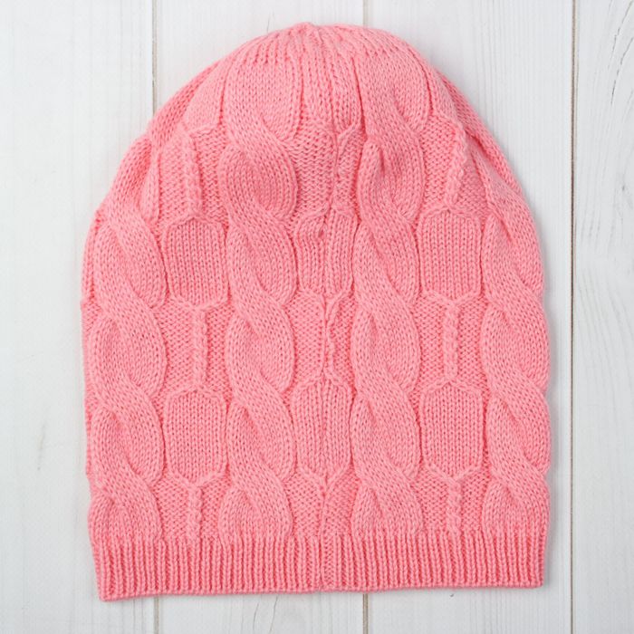 Шапка женская "ГРЕТА", размер 58, цвет розовый 1803731