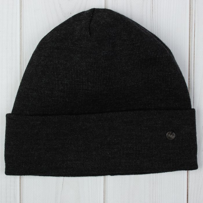 Шапка мужская "ГЕНРИ", размер 56-58, цвет темно-серый 1804005