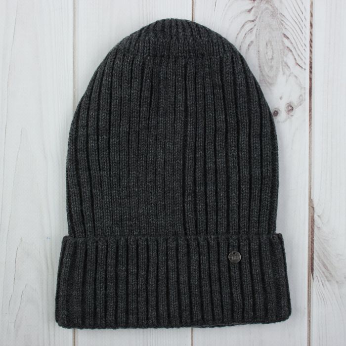 Шапка мужская "ТЕН", размер 56-58, цвет серый 1804204