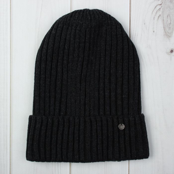 Шапка мужская "ТЕН", размер 56-58, цвет темно-серый 1804205