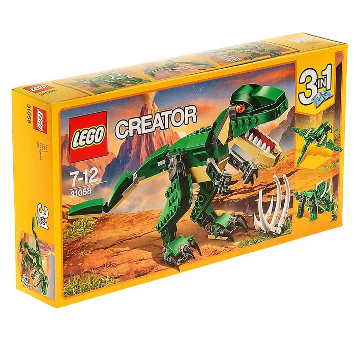 Конструктор "Грозный динозавр", 174 детали