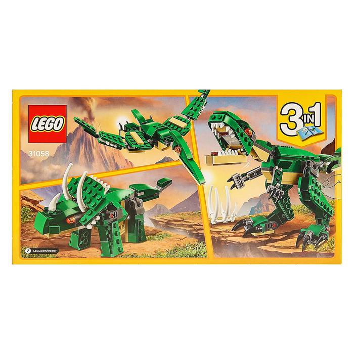 Конструктор "Грозный динозавр", 174 детали