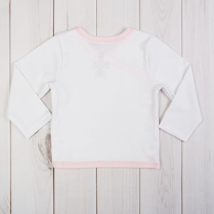 Распашонка детская "Принцесса", рост 74-80 см, 9-12 мес (26 р-р), 100% хл., интерлок