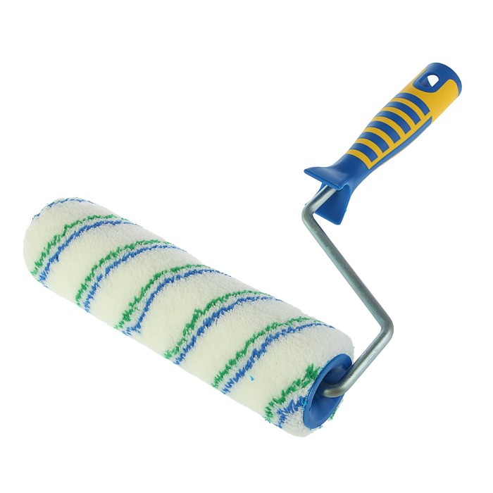 Валик "АКОР" Профи, полиамид, 240 мм, ручка d=8 мм, D=48 мм, ворс 12 мм, для дерева