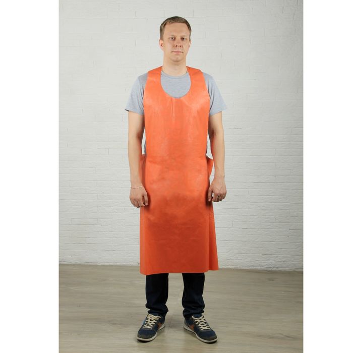 Фартук для садовых работ с УФ «Агротекс Сад», размер M-L, упаковка 5 шт, оранжевый