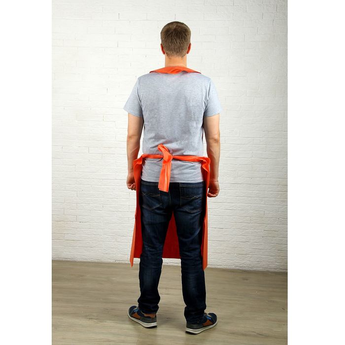 Фартук для садовых работ с УФ «Агротекс Сад», размер M-L, упаковка 5 шт, оранжевый