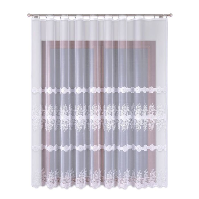 Тюль 1110123, ш 300 x в 250 см, белый