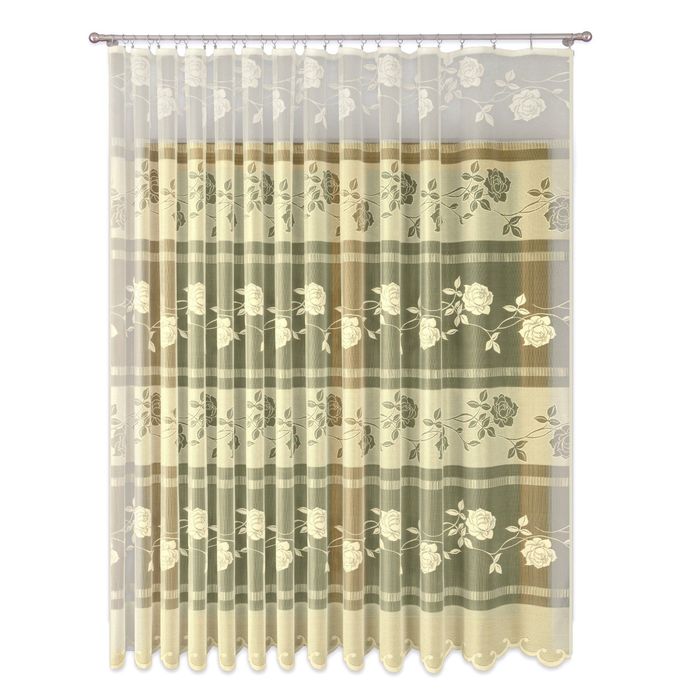 Тюль 1110152, ш 400 x в 270 см, кремовый