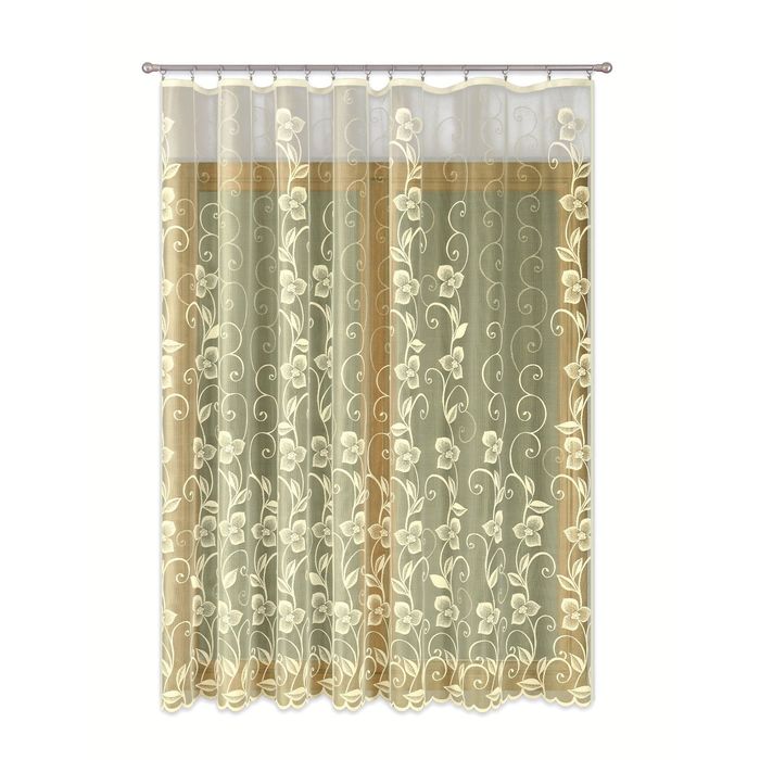 Тюль 1110164, ш 500 x в 270 см, кремовый