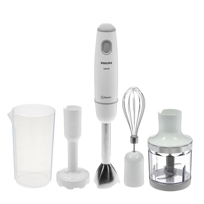 Блендер Philips HR 1608/00, 550 Вт, 4 насадки