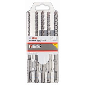 

Бур по бетону BOSCH 2608833911, SDS plus-5x, 5шт, 6/6/8/8/10 мм