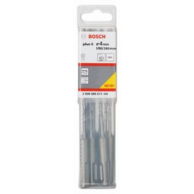 

Бур по бетону BOSCH 2608585611, SDS plus-5, 10шт. 4x100x165 мм