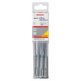 

Бур по бетону BOSCH 2608585613, SDS plus-5, 10шт. 5x100x165 мм